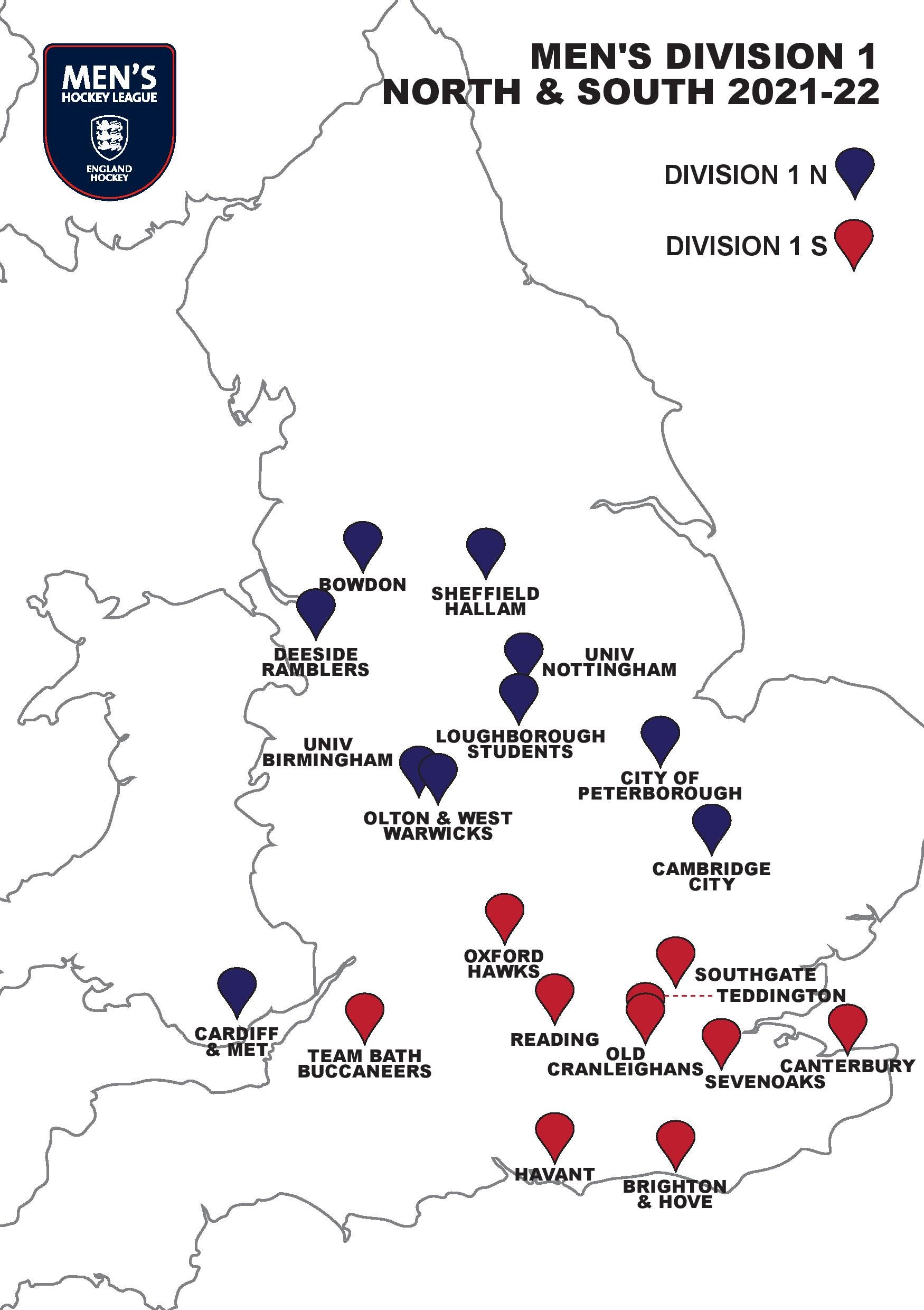 Teams Confirmed For 2021/22 Vitality Women's Hockey League And Men's